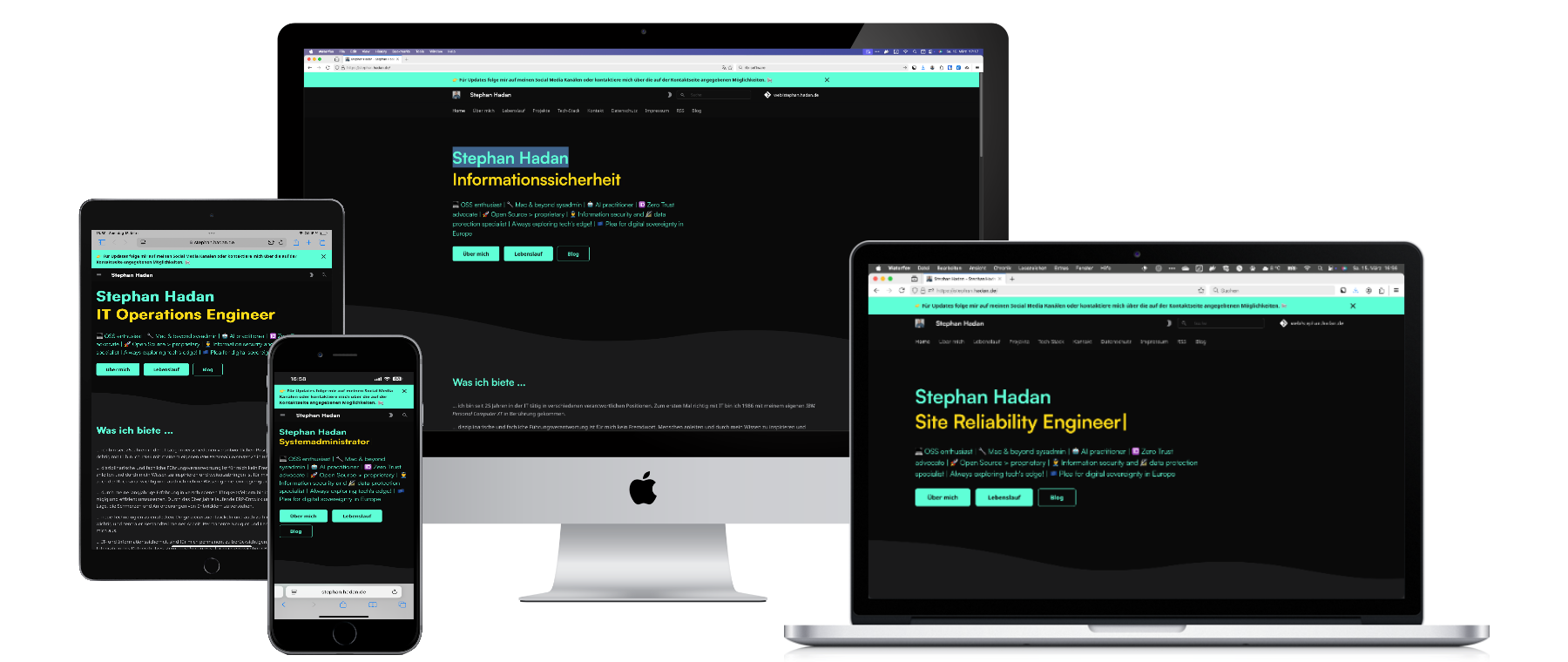 Meine private Website